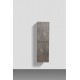 Шкаф-пенал подвесной BelBagno Luce LUCE-1700-2A-SC-PT, 40 х 30 х 170 см, цвет серый камень (stone)