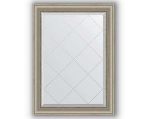 Зеркало с гравировкой в багетной раме Evoform Exclusive-G BY 4192 76 x 104 см, хамелеон