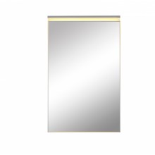 Зеркальный шкаф De Aqua Алюминиум 50 AL 501 050 G золото фацет