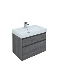 Тумба под раковину Aquanet Nova Lite 60, 2 ящика, дуб рошелье (242577)