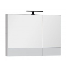 Зеркало-шкаф Aquanet Нота 90 (камерино) 00165371, цвет белый