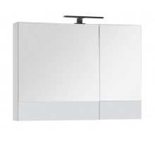 Зеркало-шкаф Aquanet Верона 90 (камерино) 00172339, цвет белый