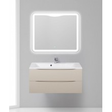 Тумба под раковину BelBagno Marino MARINO-1000-2C-SO-CO-P, 100 х 44,5 х 55 см, Crema Opaco - бежевый матовый