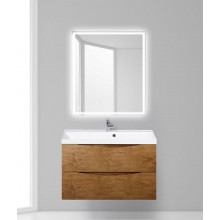 Тумба под раковину BelBagno Marino MARINO-900-2C-SO-RN-P, 90 х 45 х 55 см, Rovere Nature - светло-коричневый