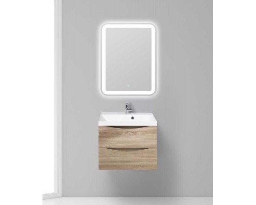 Тумба под раковину BelBagno Marino MARINO-600-2C-SO-WO-P 60 см, подвесная, цвет белый дуб (rovero bianco) Тумба под раковину BelBagno Marino MARINO-600-2C-SO-WO-P 60 см, подвесная, цвет белый дуб (rovero bianco)