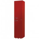 Пенал Bellezza Эстель 40 L/R, подвесной, цвет красный (4307/4306)