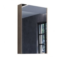 Зеркальный шкаф Comfortу Порто-50, без подсветки, дуб дымчатый, 00-00009233