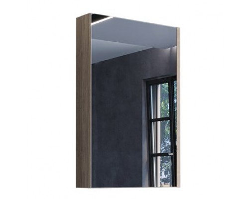 Зеркальный шкаф Comfortу Порто-50, без подсветки, дуб дымчатый, 00-00009233