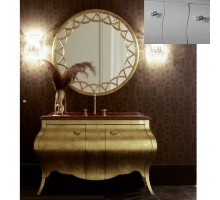 Комплект мебели Eurodesign Prestige Композиция № 1, Tortora Perlato Lucido/Темно-серый пераламутровый глянец