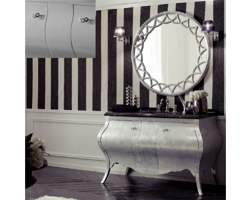 Комплект мебели Eurodesign Prestige Композиция № 3, Tortora Perlato Lucido/Темно-серый пераламутровый глянец