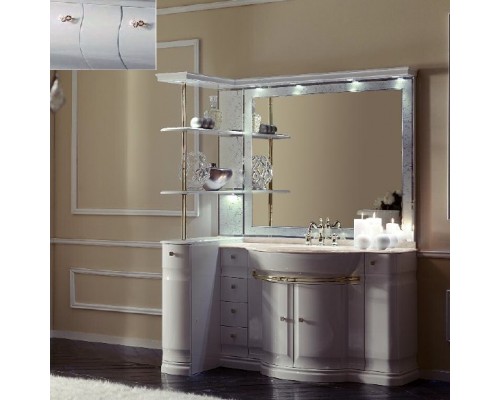 Комплект мебели Eurodesign Luxury Композиция № 7, Grigio Lux Lucido/Серый глянцевый