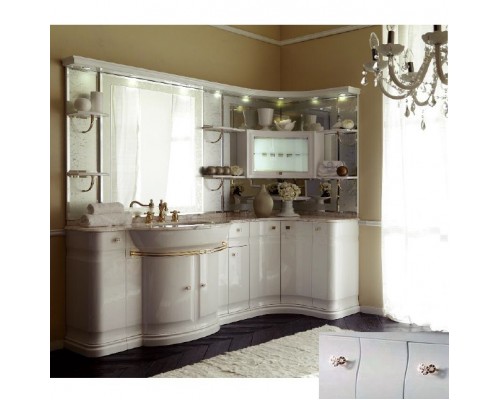 Комплект мебели Eurodesign Luxury Композиция № 2, Grigio Lux Lucido/Серый глянцевый