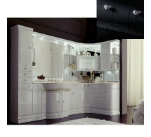 Комплект мебели Eurodesign Luxury Композиция № 11, Nero Lucido/Черный окрашеный