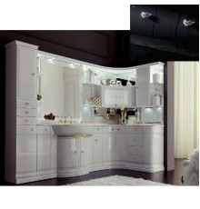 Комплект мебели Eurodesign Luxury Композиция № 11, Nero Lucido/Черный окрашеный