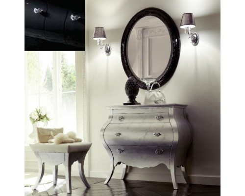 Комплект мебели Eurodesign Prestige Композиция № 6/B, Nero Lucido/Черный окрашеный