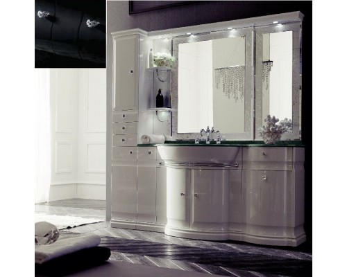 Комплект мебели Eurodesign Luxury Композиция № 1, Nero Lucido/Черный окрашенный