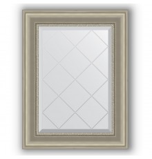 Зеркало с гравировкой в багетной раме Evoform Exclusive-G BY 4020, 56 x 74 см, хамелеон