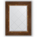 Зеркало с гравировкой в багетной раме Evoform Exclusive-G BY 4019, 56 x 74 см, римская бронза