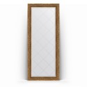 Зеркало с гравировкой в багетной раме Evoform Exclusive-G Floor BY 6331, 84 x 204 см, вензель бронзовый