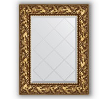 Зеркало с гравировкой в багетной раме Evoform Exclusive-G BY 4027 59 x 76 см, византия золото
