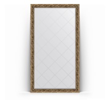 Зеркало с гравировкой в багетной раме Evoform Exclusive-G Floor BY 6351, 111 x 200 см, фреска