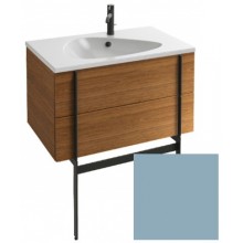 Тумба под раковину Jacob Delafon Nouvelle Vague 80 см, EB3030-G91, цвет - аквамарин глянцевый