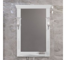 Зеркало Opadiris Риспекто 65 см, белый матовый, 00-00005817