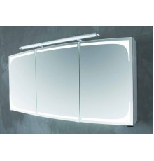 Зеркальный шкаф Puris Classic Line S2A431439(161), 140 см, белый высокоглянцевый