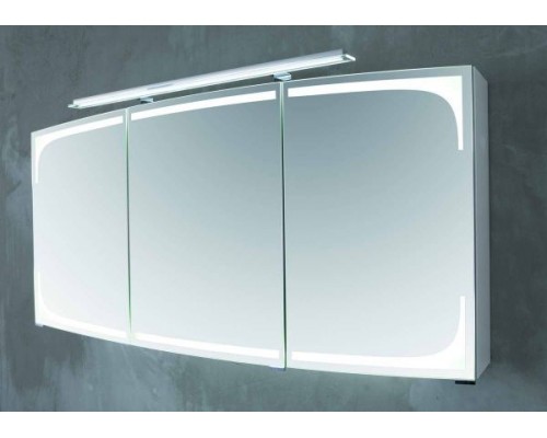 Зеркальный шкаф Puris Classic Line S2A431439(161), 140 см, белый высокоглянцевый