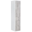 Шкаф-колонна Roca Ronda ZRU9303005, бетон/белый матовый, левое/правое открывание