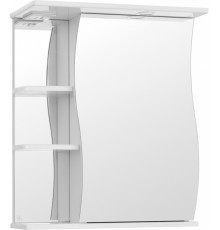 Зеркало-шкаф Style Line Эко Волна Волна 60/С ЛС-00000121, 60 см, подвесное, белое
