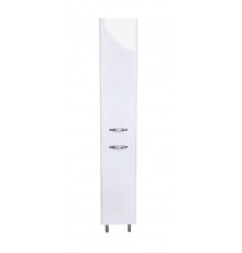 Шкаф-пенал Style Line Каре 30 L Люкс Plus с корзиной, 30 см, напольный, белый, СС-00002325
