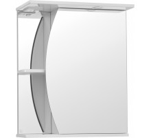 Зеркальный шкаф Style Line Эко Волна Камелия 60/С ЛС-00000122, 60 см, белый