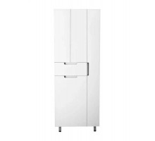 Шкаф-пенал Style Line Оптима 700 ЛС-000010058 с корзиной, 70 см, напольный, белый