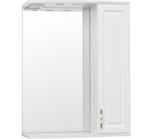 Зеркало-шкаф Style Line Олеандр-2 65/С ЛС-00000050 Люкс, 65 см, правое, подвесное, белый