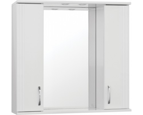 Зеркало-шкаф Style Line Эко Стандарт Панда 80/С ЛС-00000125, 80 см, подвесное, белое