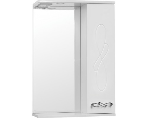 Зеркало-шкаф Style Line Венеция 55/С ЛС-00000261, 55 см, правое, подвесное, белое