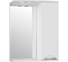 Зеркало-шкаф Style Line Жасмин 65/С ЛС-00000041, 65 см, правое, подвесное, белое