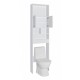 Шкаф-пенал для установки над унитазом Style Line АА00-000059, 55 см, белый