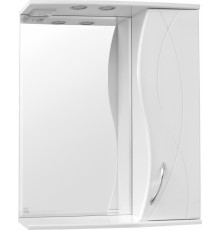 Зеркало-шкаф Style Line Амелия 65/С ЛС-00000013, 65 см, правое, подвесное, белое