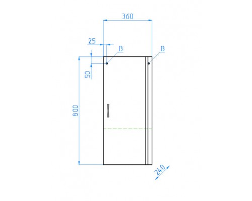 Шкаф Style Line Эко Стандарт 36 ЛС-00000197, 36 см, подвесной, белый