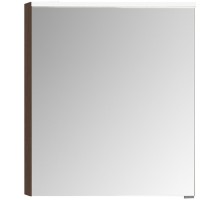 Зеркальный шкаф Vitra Premium 60 см, левый, цвет темный дуб, 56806