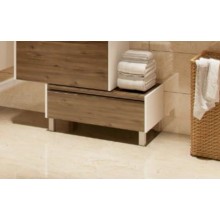 Комод Акватон Капри 1A231103KPDB0 80 см напольный, цвет таксония темная