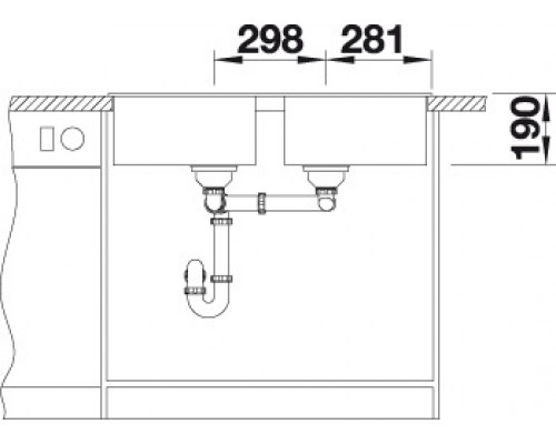 Мойка Blanco Zia 9 516683, кофе