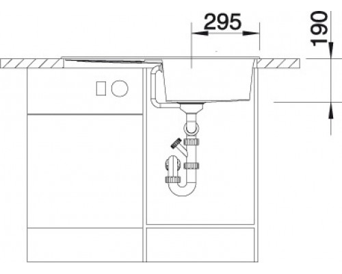 Мойка Blanco Metra 5 S 513036, алюметаллик