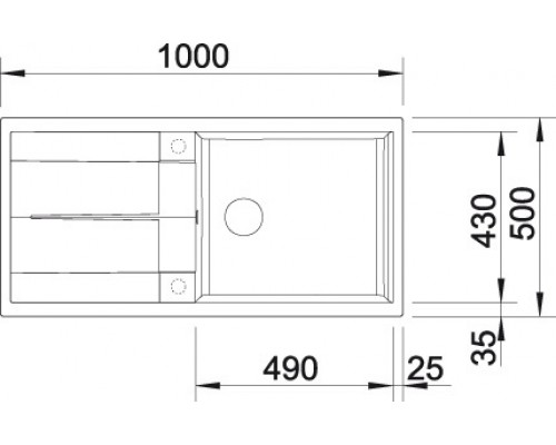 Мойка Blanco Metra XL 6S 517360, серый беж