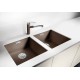 Кухонная мойка Blanco Subline 400-U 523429, серый беж