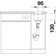 Мойка Blanco Subline 160-U 523400, белый