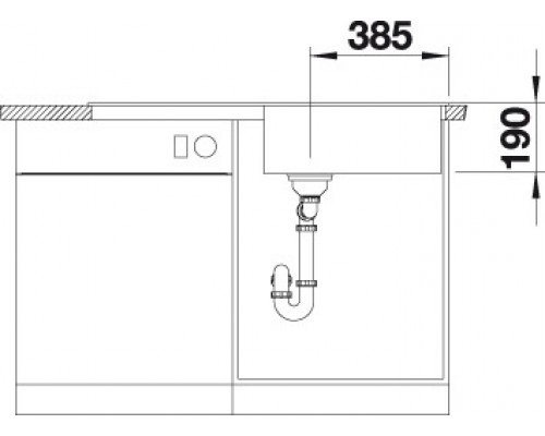 Мойка Blanco Zia XL 6S 517568, антрацит