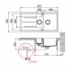 Мойка Franke BASIS BFG 651, 114.0259.965, гранит, установка сверху, оборачиваемая, цвет серый, 97*50 см